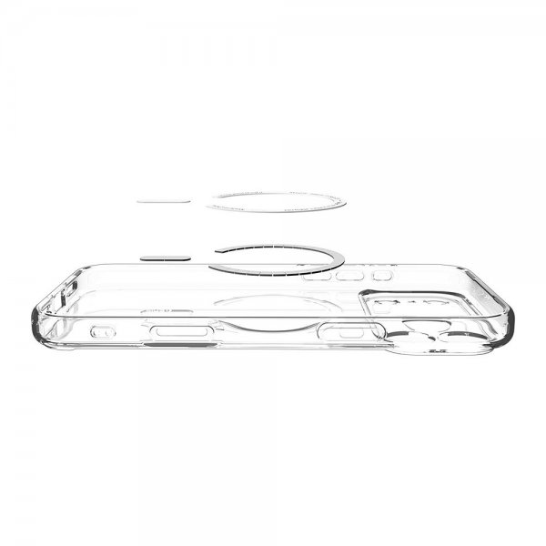 Spigen iPhone 17 Pro Cover Ultra Hybrid MagFit Clear White