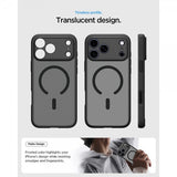 Spigen iPhone 17 Pro Cover Ultra Hybrid MagFit Frost Black