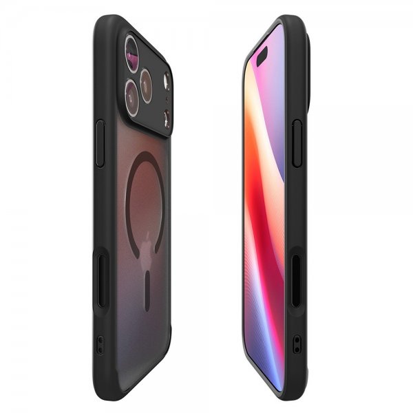 Spigen iPhone 17 Pro Cover Ultra Hybrid MagFit Frost Black