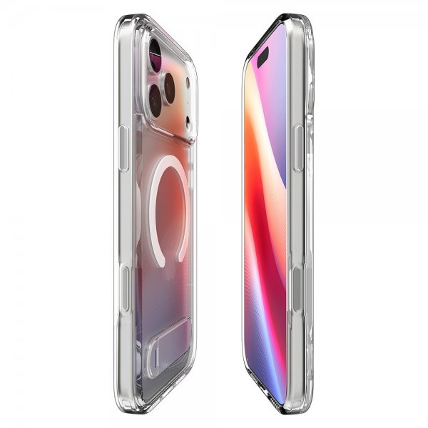 Spigen iPhone 17 Pro Cover Ultra Hybrid S MagFit Clear White