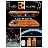 Spigen iPhone 17 Pro Cover Ultra Hybrid T MagFit Glossy Orange