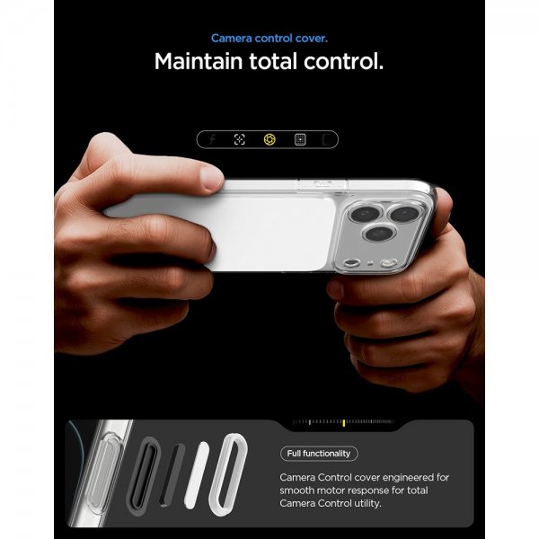 Spigen iPhone 17 Pro Cover Ultra Hybrid T MagFit Glossy White