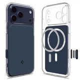 Spigen iPhone 17 Pro Cover Ultra Hybrid T MagFit Mat Blå