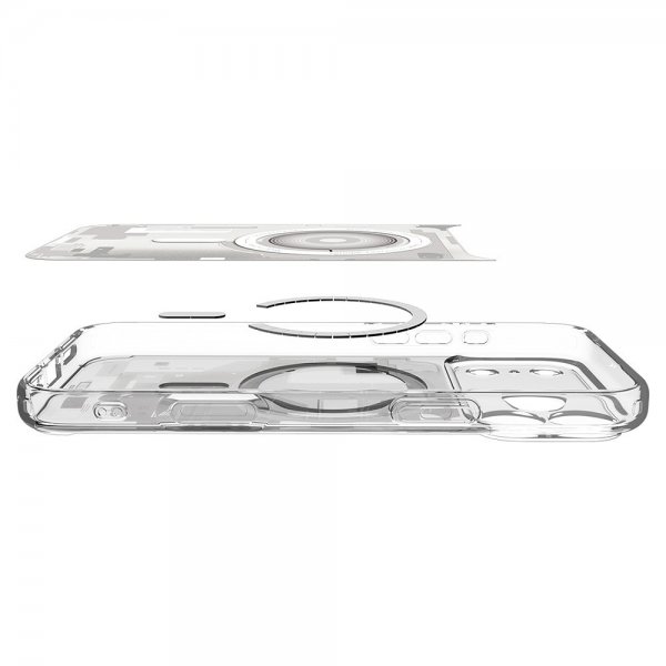 Spigen iPhone 17 Pro Cover Ultra Hybrid Zero One MagFit Hvid