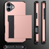 iPhone 17 Cover Card Slide Blå