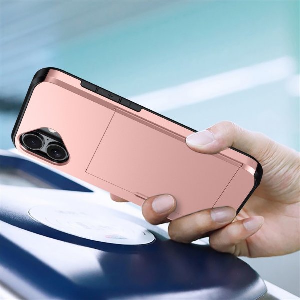 iPhone 17 Cover Card Slide Grøn