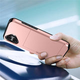 iPhone 17 Cover Card Slide Rosaguld