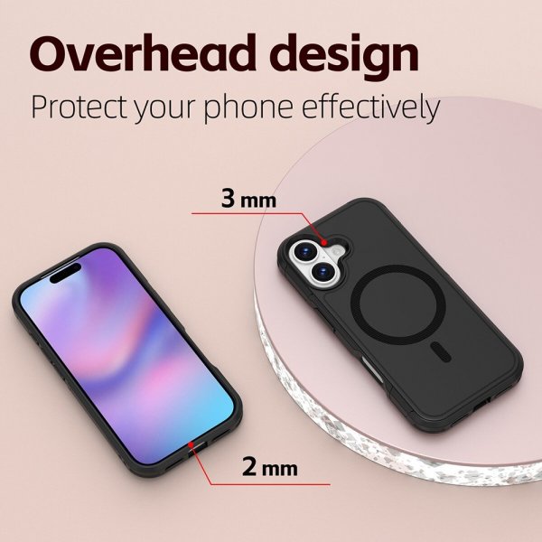 4smarts iPhone 17 Cover Defend Etui Ultimag Sort