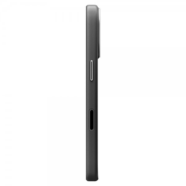 Spigen iPhone 17 Cover Enzo Aramid T MagFit Sort Sølv