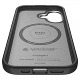 Spigen iPhone 17 Cover Enzo Aramid T MagFit Sort Sølv