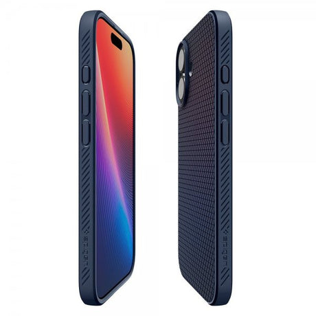Spigen iPhone 17 Cover Liquid Air Navy Blue