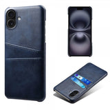 iPhone 17 Cover med to Kortlommer Blå