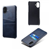iPhone 17 Cover med to Kortlommer Blå