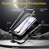 R-JUST iPhone 17 Cover Metal Stødabsorberende Sort