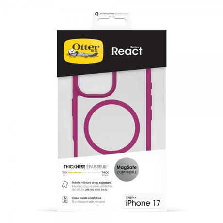 Otterbox iPhone 17 Cover React MagSafe Pink Awakening