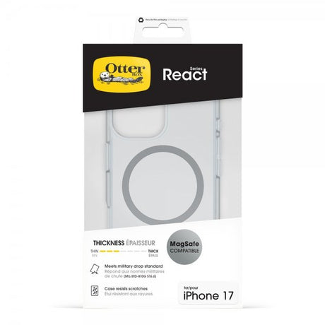 Otterbox iPhone 17 Cover React MagSafe Transparent