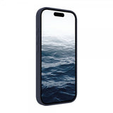 dbramante1928 iPhone 17 Cover Roskilde MagSafe Kickstand ICON Deep Water