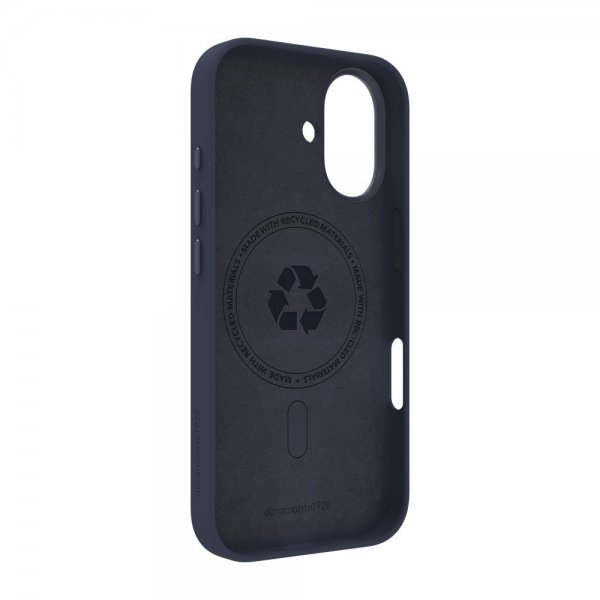 dbramante1928 iPhone 17 Cover Roskilde MagSafe Kickstand ICON Deep Water