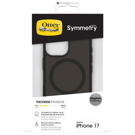 Otterbox iPhone 17 Cover Symmetry Clear MagSafe Black Mist