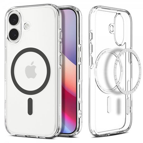 Spigen iPhone 17 Cover Ultra Hybrid MagFit Clear Graphite