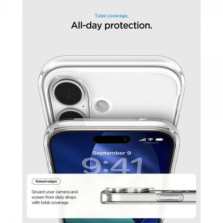 Spigen iPhone 17 Cover Ultra Hybrid MagFit Clear Graphite