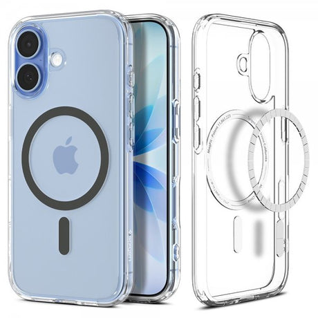Spigen iPhone 17 Cover Ultra Hybrid MagFit Clear Graphite