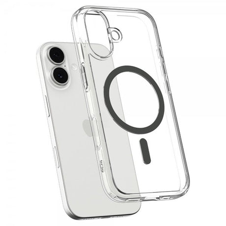Spigen iPhone 17 Cover Ultra Hybrid MagFit Clear Graphite