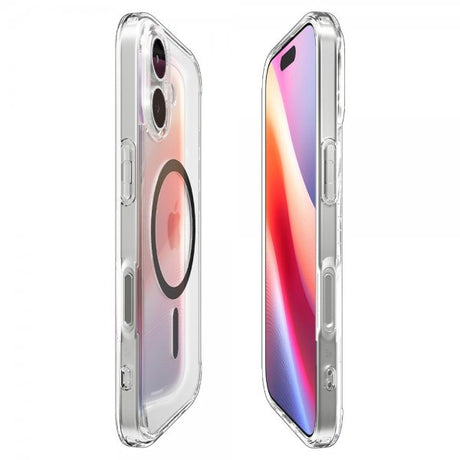 Spigen iPhone 17 Cover Ultra Hybrid MagFit Clear Graphite