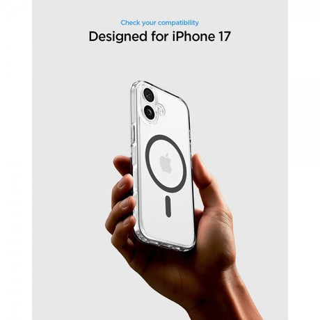Spigen iPhone 17 Cover Ultra Hybrid MagFit Clear Graphite