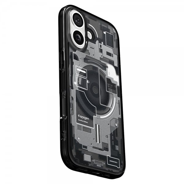 Spigen iPhone 17 Cover Ultra Hybrid Zero One MagFit Sort