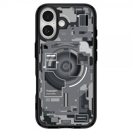 Spigen iPhone 17 Cover Ultra Hybrid Zero One MagFit Sort