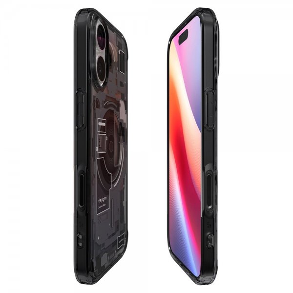 Spigen iPhone 17 Cover Ultra Hybrid Zero One MagFit Sort