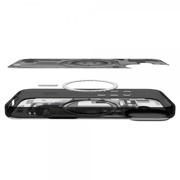 Spigen iPhone 17 Cover Ultra Hybrid Zero One MagFit Sort