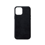 Journey iPhone 12 Pro Max Cover Ægte Læder Sort