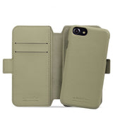 holdit iPhone 6/6S/7/8/SE Cover Wallet Case Magnet Khaki Green