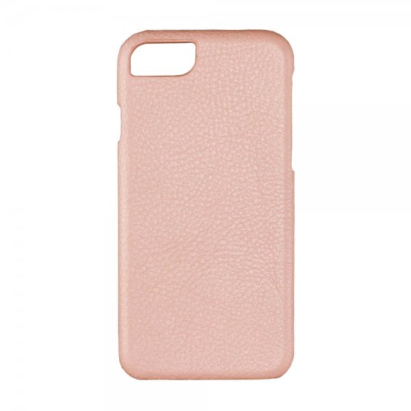 Onsala iPhone 6/6S/7/8/SE Cover Ægte Læder Rosaguld