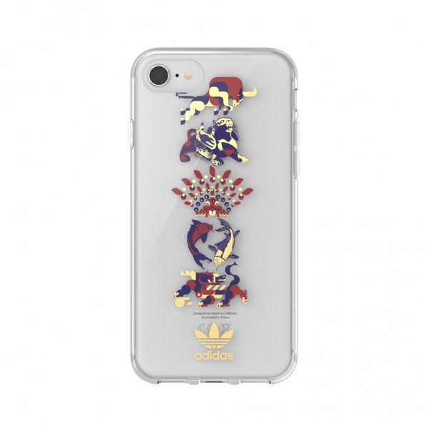 Adidas iPhone 6/6S/7/8/SE Cover Clear Case CNY SS21