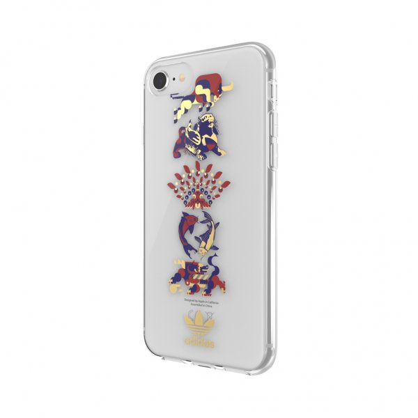 Adidas iPhone 6/6S/7/8/SE Cover Clear Case CNY SS21
