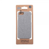 Onsala iPhone 6/6S/7/8/SE Cover Tekstil Grå