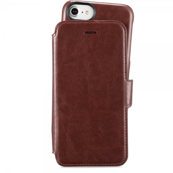 holdit iPhone 6/6S/7/8/SE Cover Berlin Aftageligt Cover Dark Brown