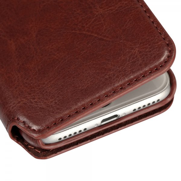 holdit iPhone 6/6S/7/8/SE Cover Berlin Aftageligt Cover Dark Brown