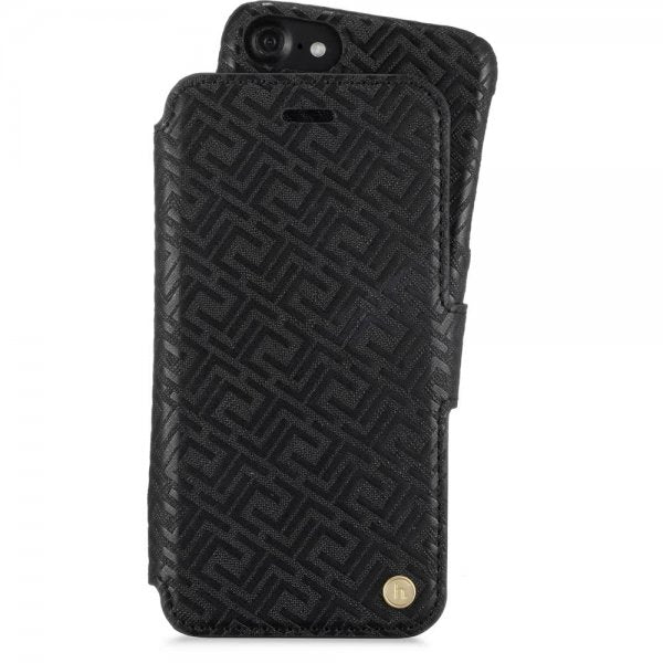 holdit iPhone 6/6S/7/8/SE Cover Stockholm Aftageligt Cover Celia Sort