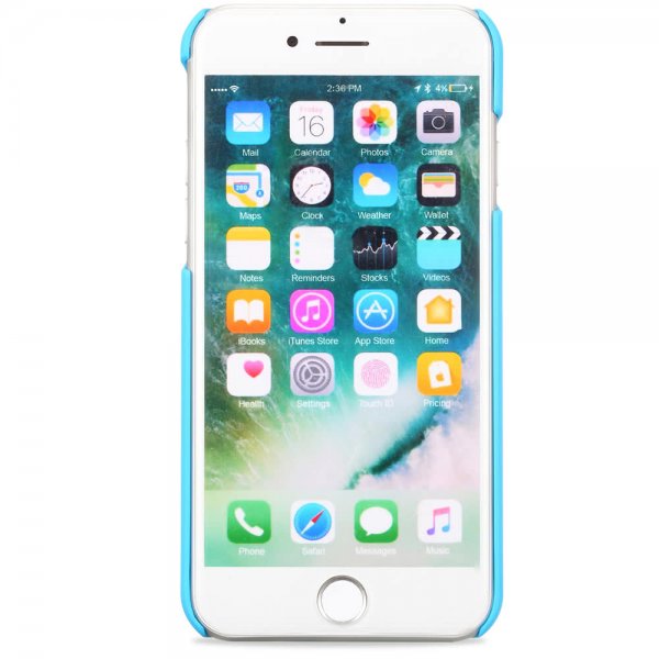 holdit iPhone 6/6S/7/8/SE Cover Paris Fluorescent Blue