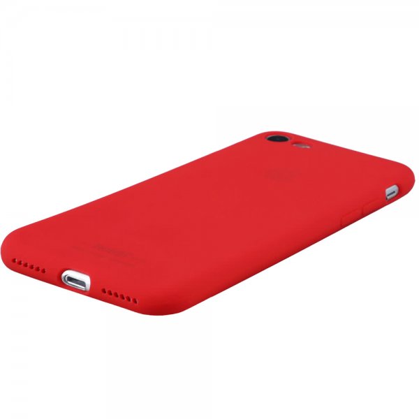 holdit iPhone 7/8/SE Cover Silikone Ruby Red