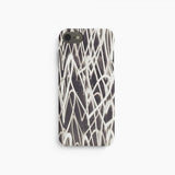 agood company iPhone 6/6S/7/8/SE Cover Växtbaserat Graffiti Heart Black White