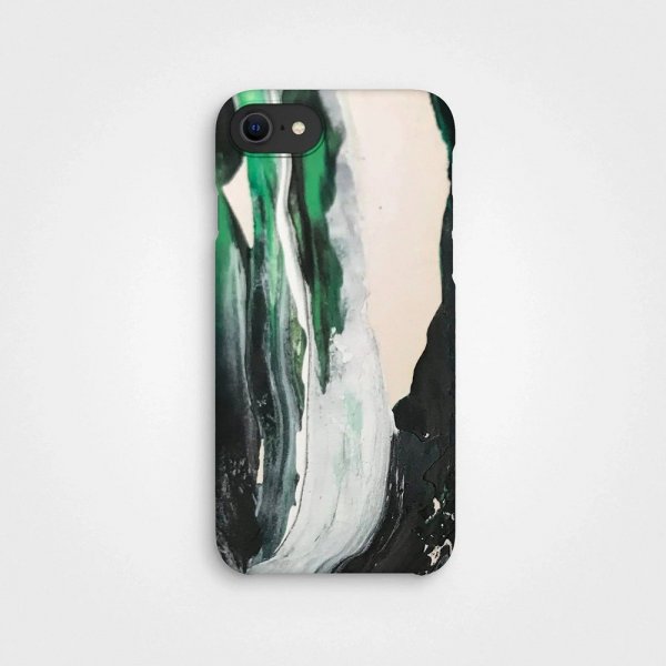 agood company iPhone 6/6S/7/8/SE Cover Växtbaserat Green Paint