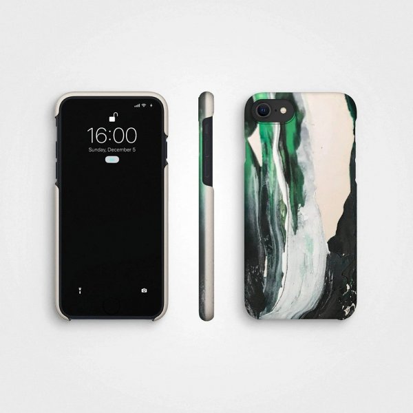 agood company iPhone 6/6S/7/8/SE Cover Växtbaserat Green Paint