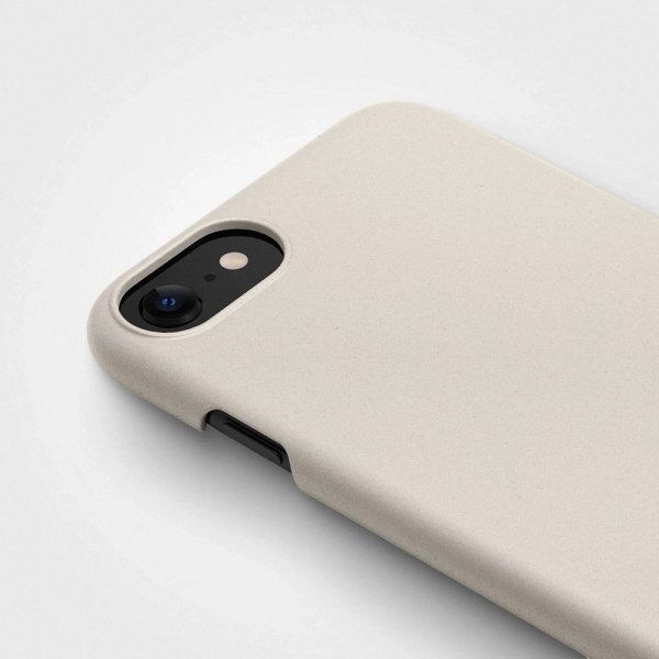 agood company iPhone 6/6S/7/8/SE Cover Växtbaserat Vanilla White