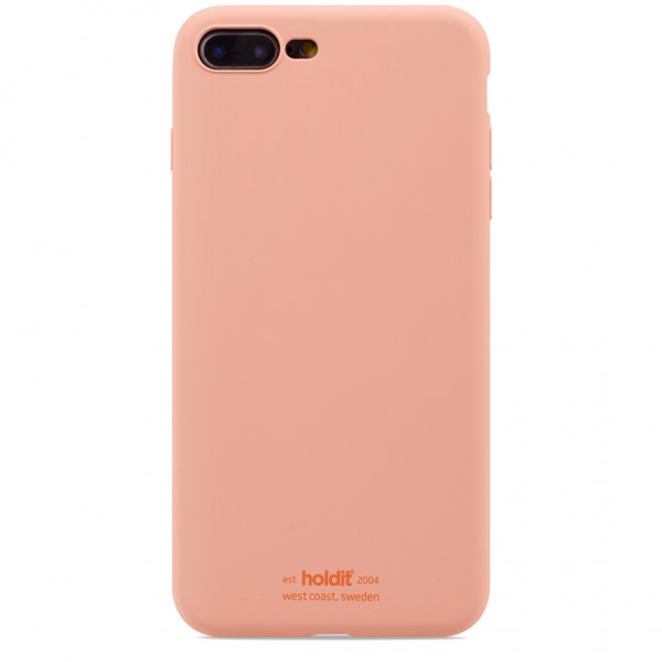holdit iPhone 7 Plus/iPhone 8 Plus Cover Silikone Pink Peach
