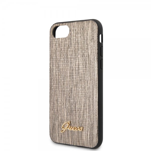 Guess iPhone 7/8/SE Cover Lizard Guld
